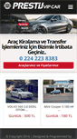 Mobile Screenshot of prestijrentacar.com